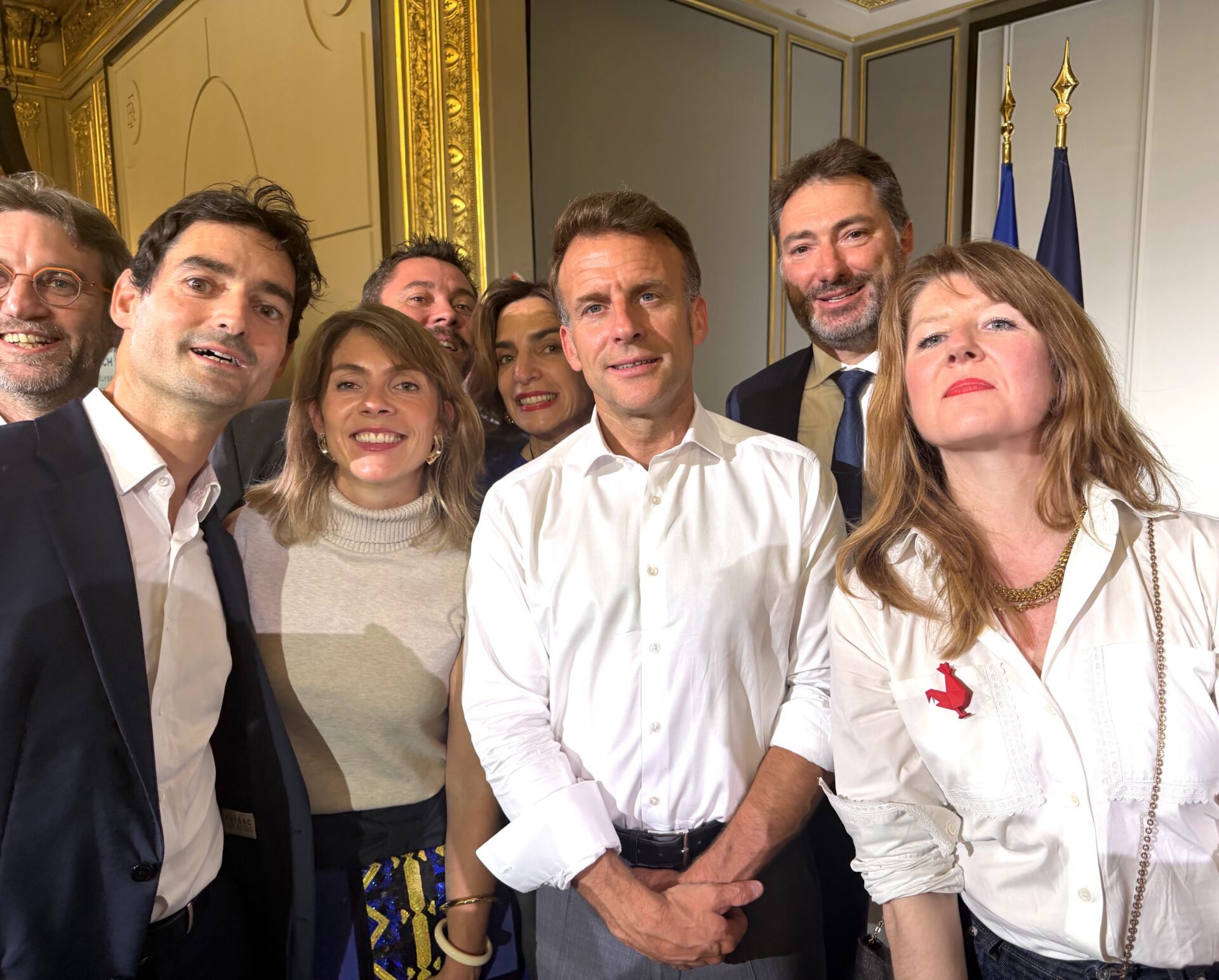 Alcyconie invitée à l'Élysée à l'occasion des 10 ans de VivaTech